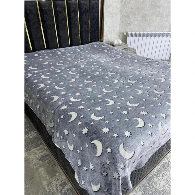 Yorğan fosfor ilə MiraNova SF-295, boz, 160х200 sm