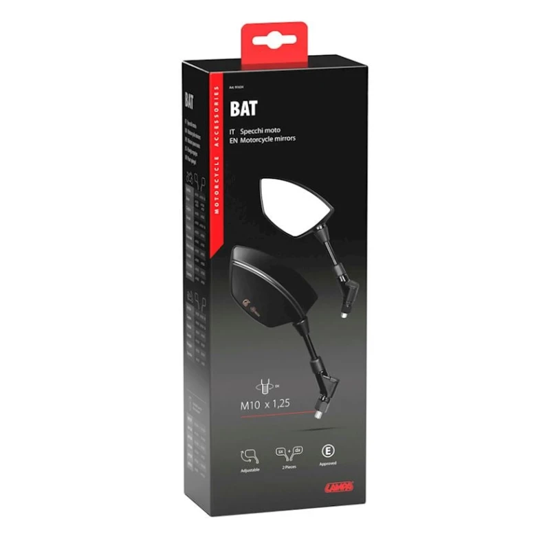 Motosikl üçün güzgü Lampa 91634 BAT M10x1.25 Motosikl üçün güzgü Lampa 91634 BAT M10x1.25