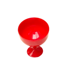 Креманка 9x12 см, пластик, красная Креманка 9x12 см, пластик, красная