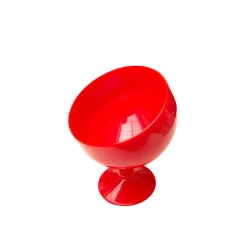 Креманка 9x12 см, пластик, красная Креманка 9x12 см, пластик, красная