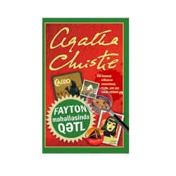 Книга Qanun Nəşriyyatı Fayton məhələsində qətl, автор Aqata Kristi