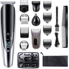 Saç kəsimi dəsti Hatteker H5IN1B001 Silver/Black
