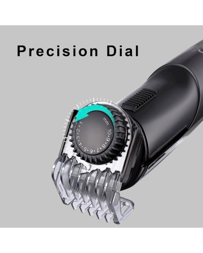 Saç kəsimi dəsti Hatteker H5IN1B001 Silver/Black