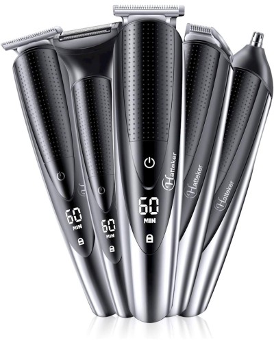 Saç kəsimi dəsti Hatteker H5IN1B001 Silver/Black