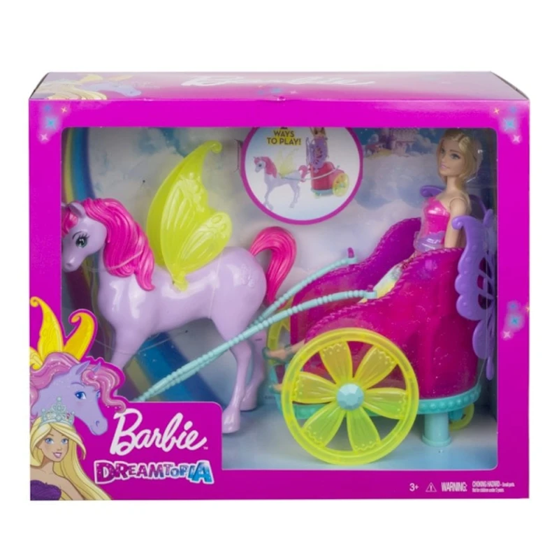 Игровой набор Barbie Dreamtopia Сказочная колесница, пластик Игровой набор Barbie Dreamtopia Сказочная колесница, пластик