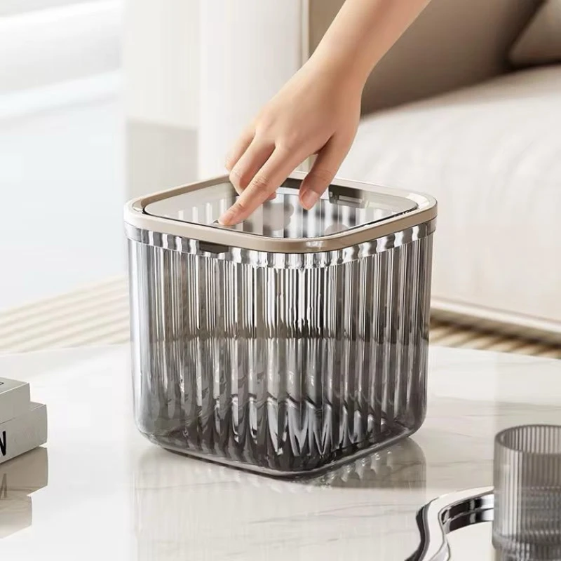 Мусорное ведро, 14.5x14x15 см, акрил, мини Мусорное ведро, 14.5x14x15 см, акрил, мини