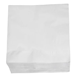 Салфетки JYSK Molte, 100 шт, 40x40 см, белый