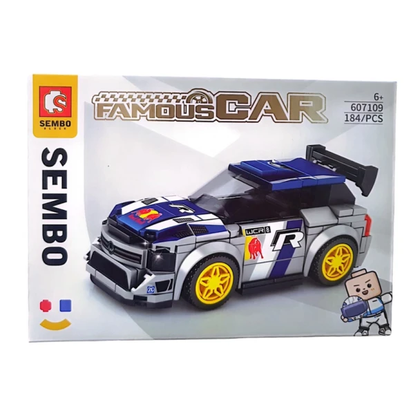 Konstruktor Famous car, 3 yaş, 184 hissə