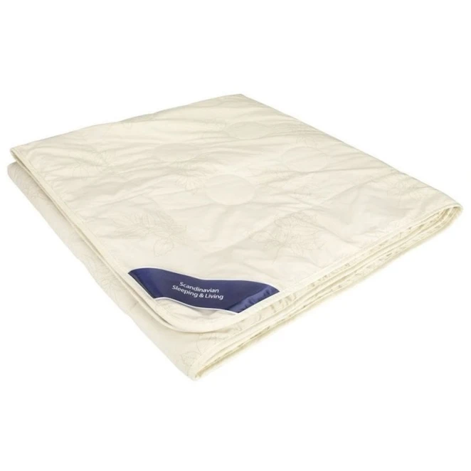 Yorğan JYSK Liaberget, 200x220 sm, ikinəfərlik, yay, kətan/ipək, bej