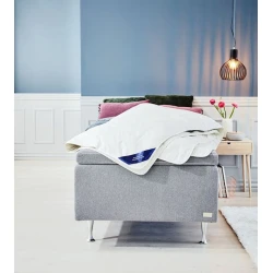 Одеяло JYSK Liaberget, 200x220 см, двуспальное, летнее, лен/шелк, бежевый Одеяло JYSK Liaberget, 200x220 см, двуспальное, летнее, лен/шелк, бежевый