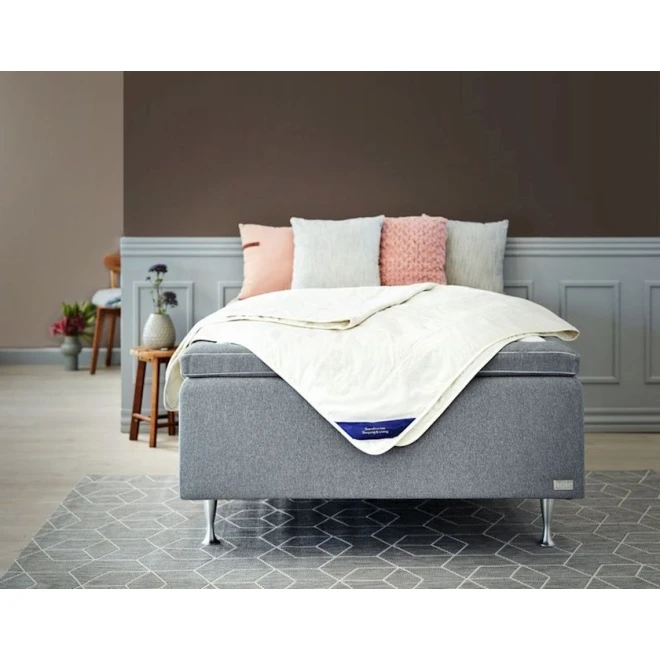 Yorğan JYSK Liaberget, 200x220 sm, ikinəfərlik, yay, kətan/ipək, bej