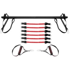 Yoqa və fitnes üçün dəst WS0664, qara/qırmızı