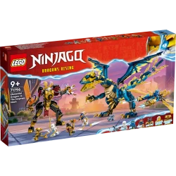 Конструктор LEGO Ninjago Elemental Dragon vs. The Empress Mech 71796, 9+ лет, 1038 элементов