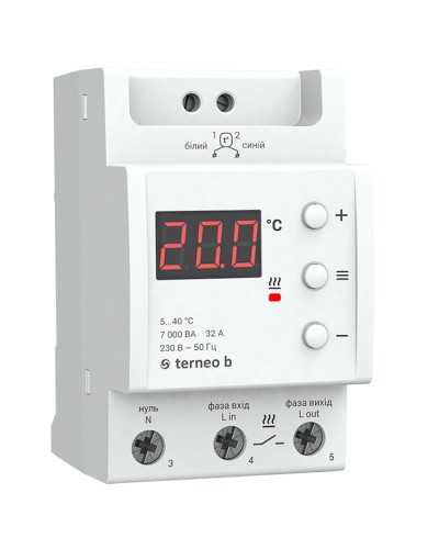 İsti döşəmə üçün termostat üçün Terneo B