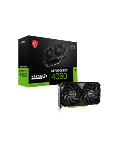 Video kart MSI GeForce RTX 4060 Ventus 2X Black 8GB GDDR6 - 912-V516-208