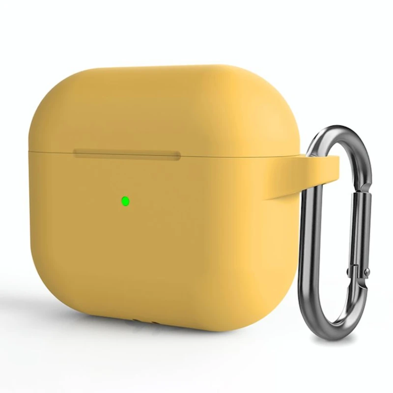 Чехол для наушников Airpods 3 Silicone Case для Apple AirPods 3 Yellow Чехол для наушников Airpods 3 Silicone Case для Apple AirPods 3 Yellow