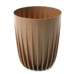 Горшок Lamela Mira Eco 25 см, пластик, коричневый