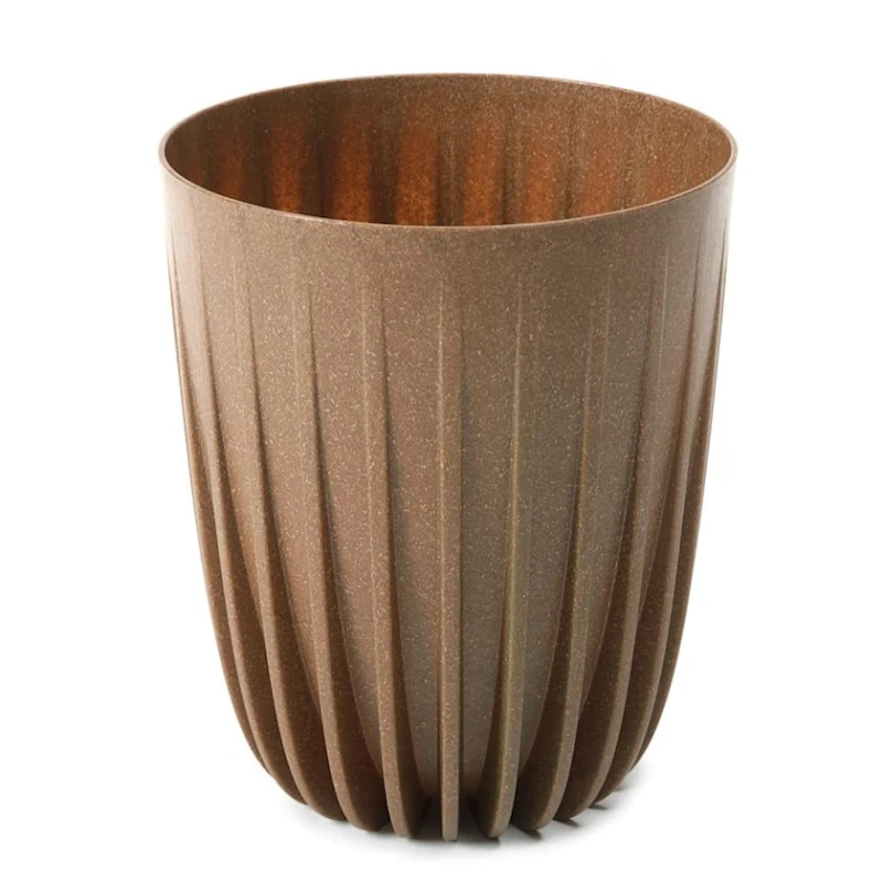 Горшок Lamela Mira Eco 25 см, пластик, коричневый