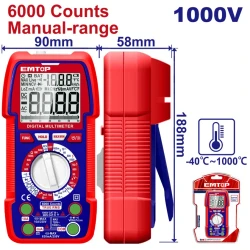 Rəqəmsal multimetr Emtop EDMR5310002