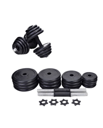 Rezin qantel dəsti Ta Sport, 2 x 25 kq - WS0006