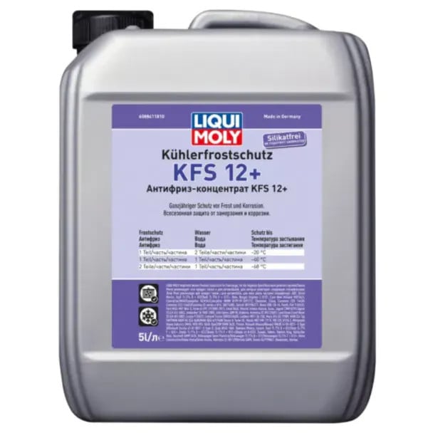 Антифриз Liqui Moly - KFS 2001 G12+Red 8841/21146, 5 л Антифриз Liqui Moly - KFS 2001 G12+Red 8841/21146, 5 л