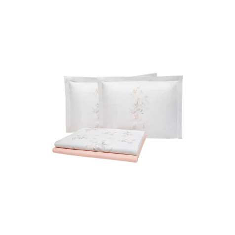 Комплект постельного белья Yataş Ember, пике 160x220 см, простыня 100x200x36 см, наволочка 50x70 см, односпальный, хлопок, белый Комплект постельного белья Yataş Ember, пике 160x220 см, простыня 100x200x36 см, наволочка 50x70 см, односпальный, хлопок, белый