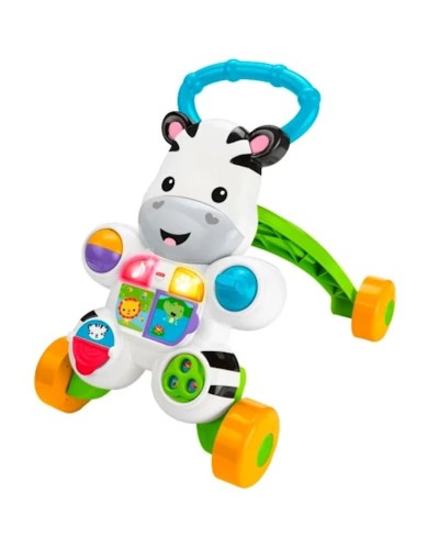 Yerimə diyircəyi Fisher-Price Zebra Walkers, rənbərəng