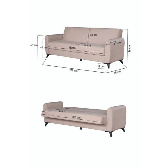 Диван Art Mebel 1 бежевый Диван Art Mebel 1 бежевый