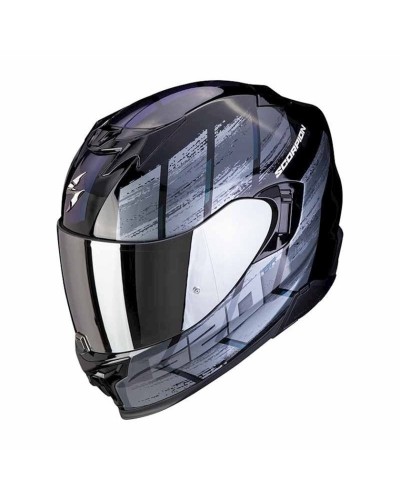 Motosiklet dəbilqəsi Scorpion EXO-520 Evo Air Maha Black-Chameleon, ölçü XL