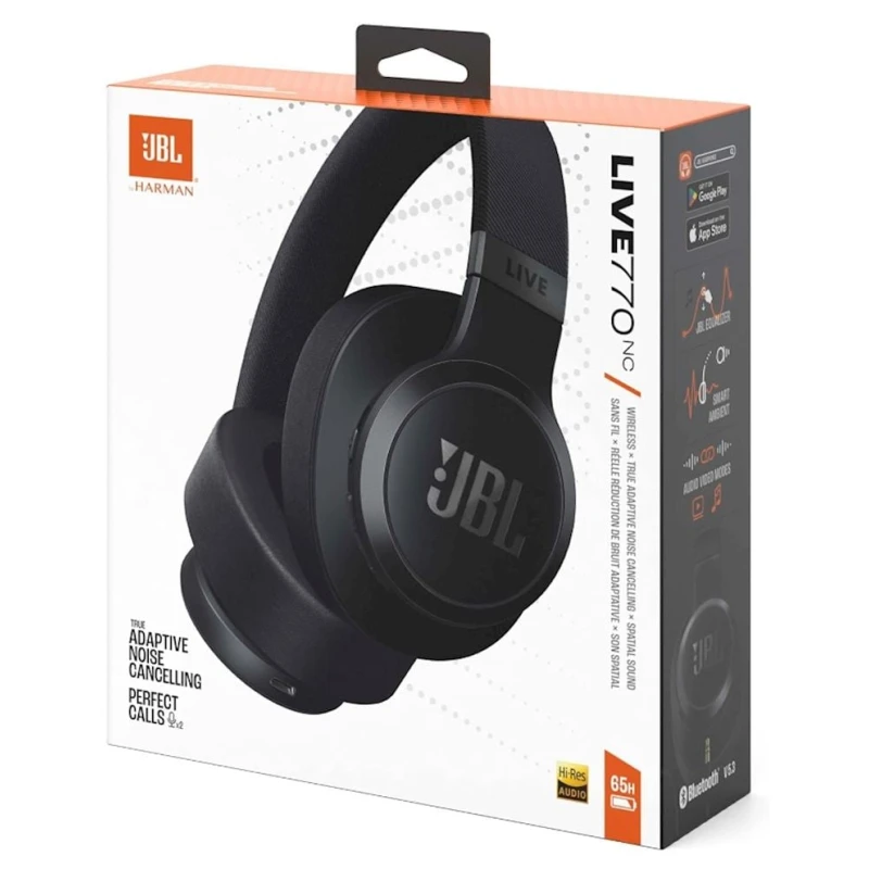 Беспроводные наушники JBL Live 770NC, Black