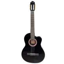 Klassik gitara De Silva ACG21CE BK, qara