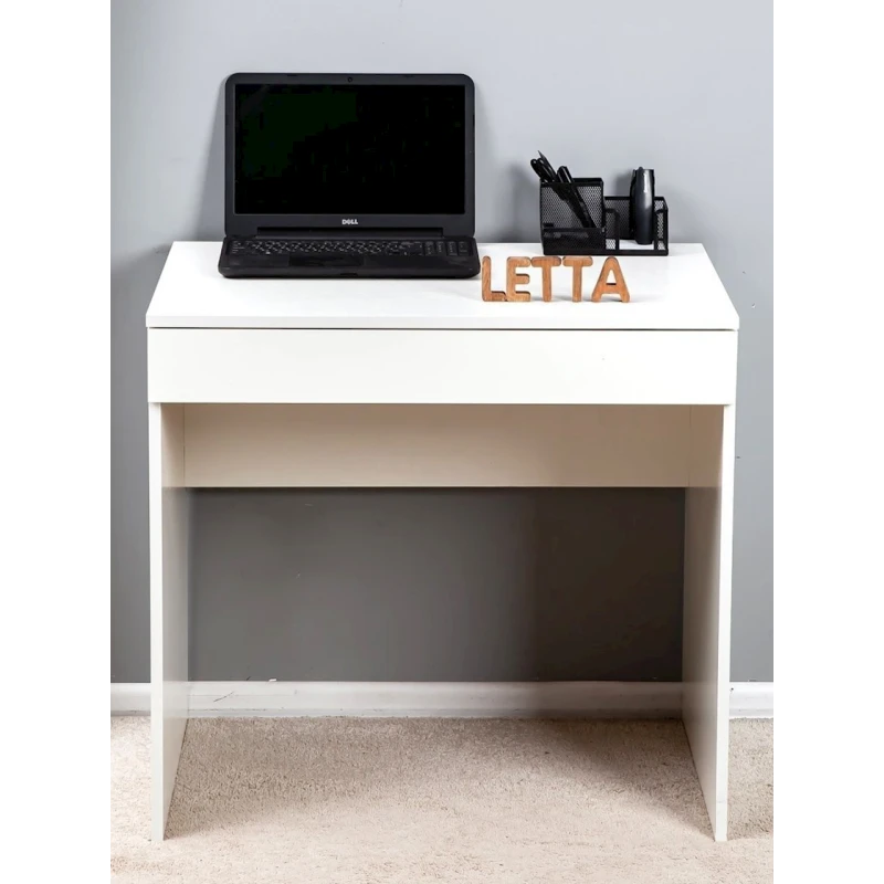 Yazı masası Letta, ağ, LDSP, 75х52х76.6 sm