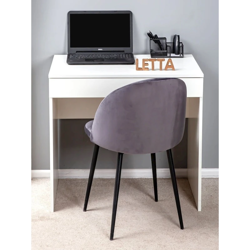 Yazı masası Letta, ağ, LDSP, 75х52х76.6 sm