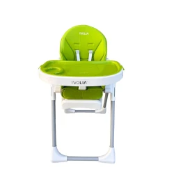 Стульчики для кормления Ivolia Q11, от 6 месяцев, зеленый Стульчики для кормления Ivolia Q11, от 6 месяцев, зеленый
