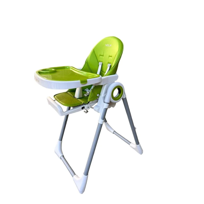Стульчики для кормления Ivolia Q11, от 6 месяцев, зеленый Стульчики для кормления Ivolia Q11, от 6 месяцев, зеленый