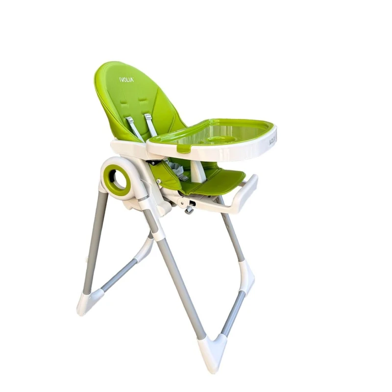 Стульчики для кормления Ivolia Q11, от 6 месяцев, зеленый Стульчики для кормления Ivolia Q11, от 6 месяцев, зеленый
