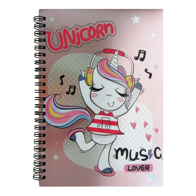 Bloknot Pony Music rəngbərəng