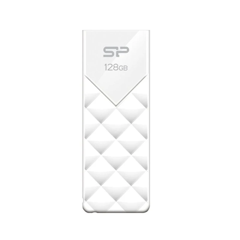 Флешка Silicon Power Blaze B03 128 GB White (SP128GBUF3B03V1W)