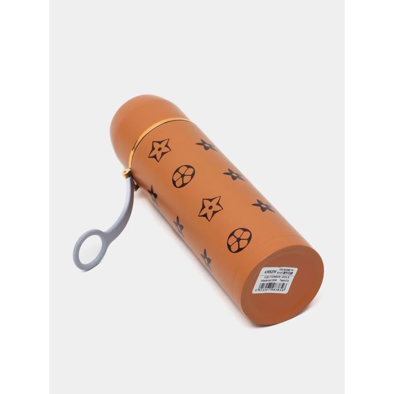 Termos Louisvuitton, 500 ml, paslanmayan polad, narıncı