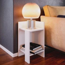 Тумба прикроватная Letta 3563_Letta25CornWh, 30x30x55 см