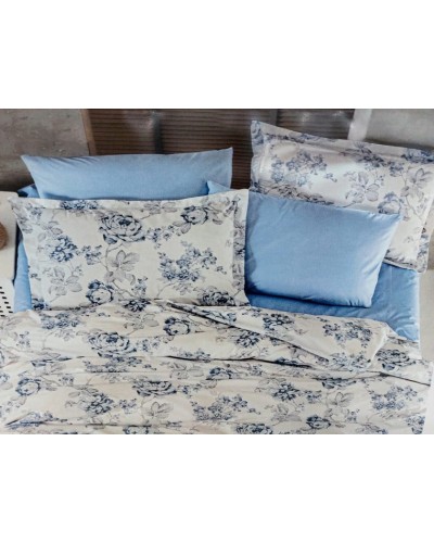 Yataq dəsti MiraNova SF-405, ikinəfərlik, pambıq, rəngbərəng, mələfə 240x260 sm, yorğan üzü 200x220 sm, yastıq üzü 50x70 sm (2 əd)