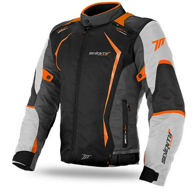 Куртка мужская Seventy Degrees SD-JR47 Winter, Black/Ice/Orange, размер L