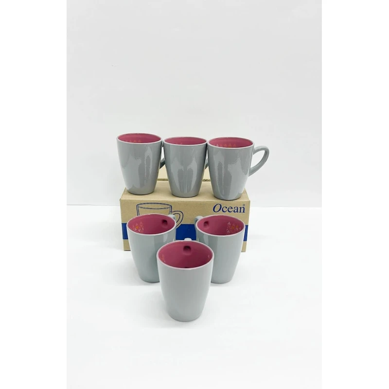 Fincan Ocean Poppy Pink Coffee 320 ml, 1 əd