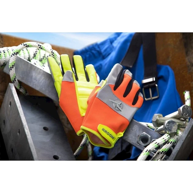 Перчатки Ardon Thunder Magnetic, желтые/оранжевые, one size