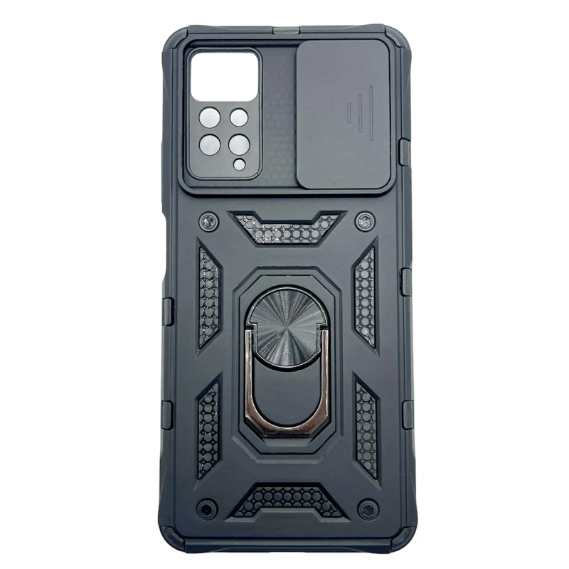 Чехол Robot для Xiaomi Redmi Note 11 Pro, черный