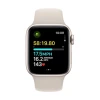 Умные часы Apple Watch SE GPS 44mm Starlight Aluminium Case with Starlight Sport Band - M/L
