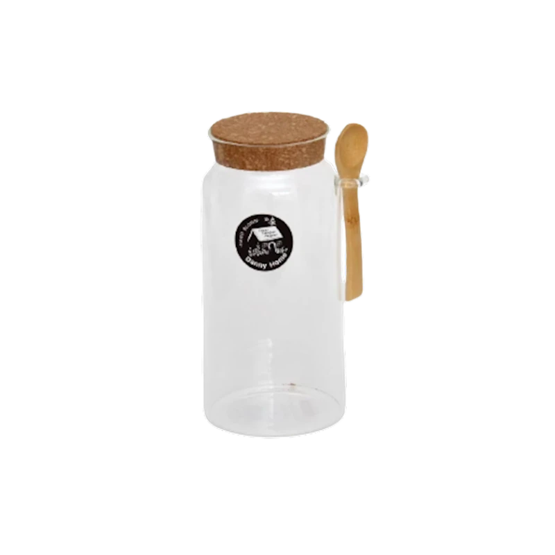 Банка для хранения пищевых продуктов Danny Home 1988-46 прозрачная, 1300 мл