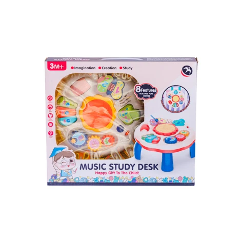 İnkişaf etdirən oyun masası Music study desk 97242, 13х10 sm, 3+ ay