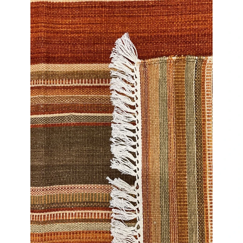 Ковер килим ручного производства Natural halı ELX08, 146х200 см, шерсть, коричневый