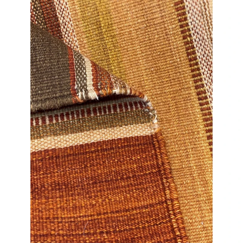 Ковер килим ручного производства Natural halı ELX08, 146х200 см, шерсть, коричневый